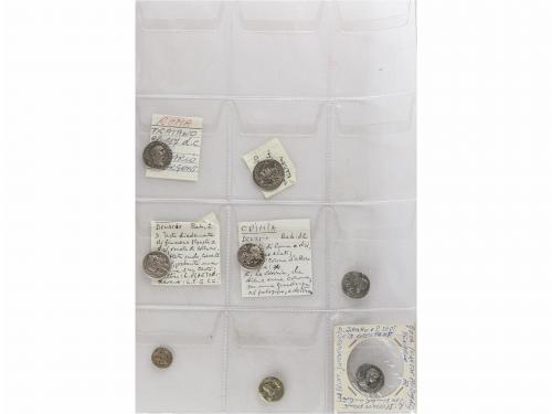 IMPERIO ROMANO. Lote 90 monedas. AE, AR, Ve. La gran mayoría