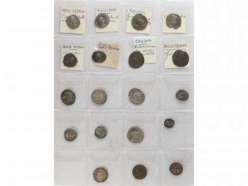 IMPERIO ROMANO. Lote 103 monedas. AE, AR, Ve. La gran mayorí