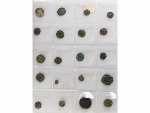 LOTES y COLECCIONES. Lote 115 monedas. GRECIA ANTIGUA a IMPE