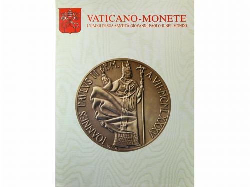 VATICANO. Serie 7 monedas 10, 20, 50, 100, 200, 500, 1.000 L