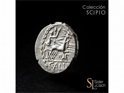 REPÚBLICA ROMANA. Denario. 92 a.C. AELIA. C. Allius Bala. An