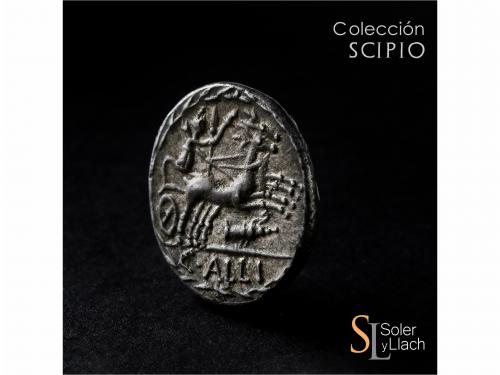 REPÚBLICA ROMANA. Denario. 92 a.C. AELIA. C. Allius Bala. An