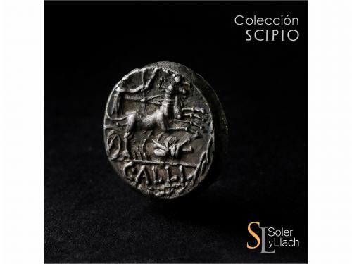 REPÚBLICA ROMANA. Denario. 92 a.C. AELIA. C. Allius Bala. An