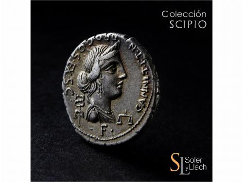 REPÚBLICA ROMANA. Denario. 82-81 a.C. ANNIA. C. Annius y Luc