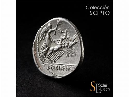 REPÚBLICA ROMANA. Denario. 82-81 a.C. ANNIA. C. Annius y Luc