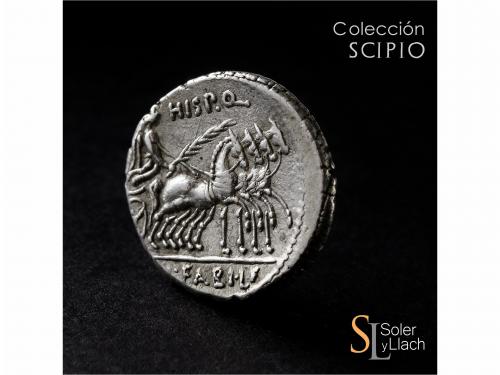 REPÚBLICA ROMANA. Denario. 82-81 a.C. ANNIA. C. Annius y Luc