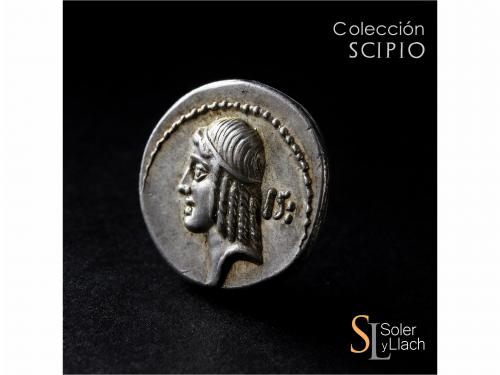 REPÚBLICA ROMANA. Denario. 64 a.C. CALPURNIA. C. Calpurnius 