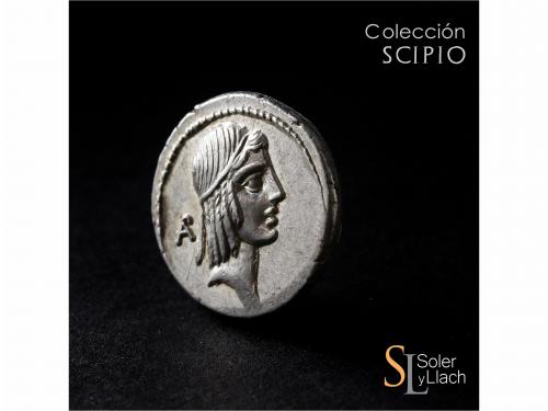 REPÚBLICA ROMANA. Denario. 64 a. C. CALPURNIA. C. Calpurnius