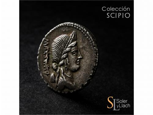 REPÚBLICA ROMANA. Denario. 75 a.C. EGNATIA. Cn. Egnatius Cn.