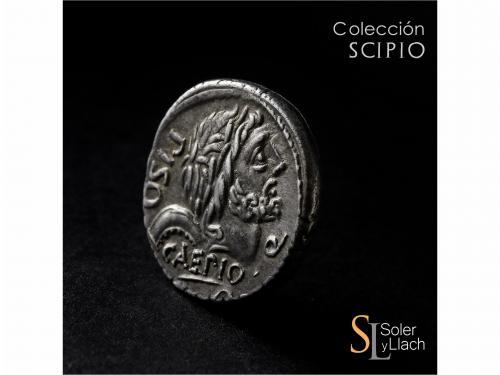 REPÚBLICA ROMANA. Denario. 100 a.C. CALPURNIA. L. Calpurnius