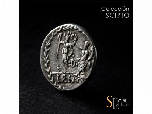 REPÚBLICA ROMANA. Denario. 100 a.C. CORNELIA. Pub. Cornelius