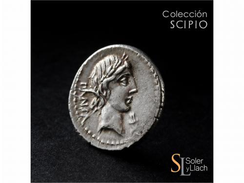 REPÚBLICA ROMANA. Denario. 90 a.C. VIBIA. C. Vibius C. f. Pa