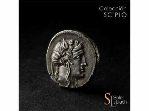 REPÚBLICA ROMANA. Denario. 78 a.C. VOLTEIA. M. Volteius M.f.