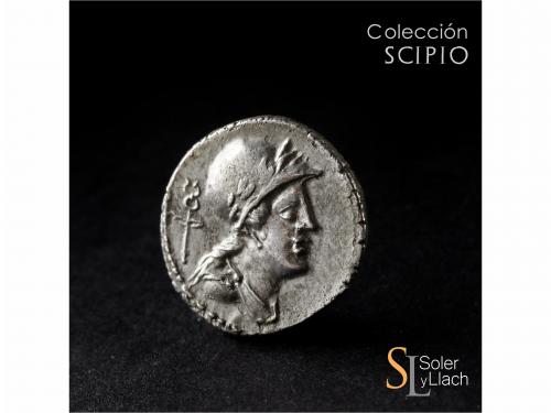 REPÚBLICA ROMANA. Denario. 78 a.C. VOLTEIA. M. Volteius M.f.