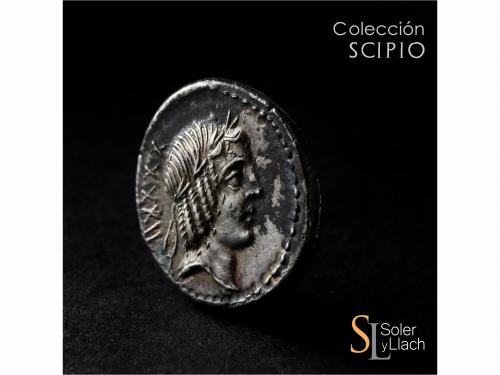 REPÚBLICA ROMANA. Denario. 90-89 a.C. CALPURNIA. L. Calpurni