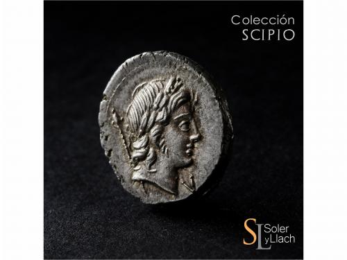 REPÚBLICA ROMANA. Denario. 82 a.C. CREPUSIA-1. Publius Crepu