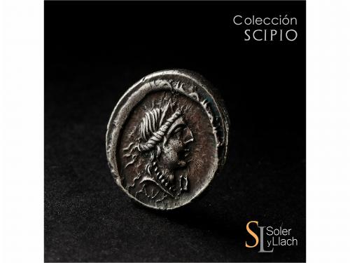 REPÚBLICA ROMANA. Denario. 91 a.C. JUNIA. D. Junius Silanus 