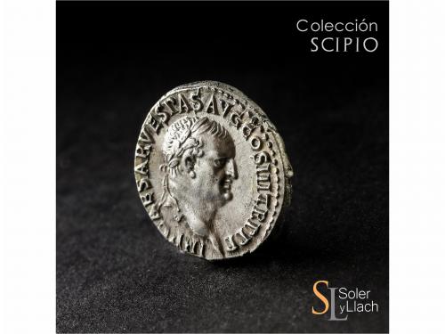 IMPERIO ROMANO. Denario. Acuñada el 71 d.C. VESPASIANO. ASIA