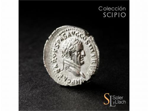 IMPERIO ROMANO. Denario. Acuñada el 71 d.C. VESPASIANO. ASIA