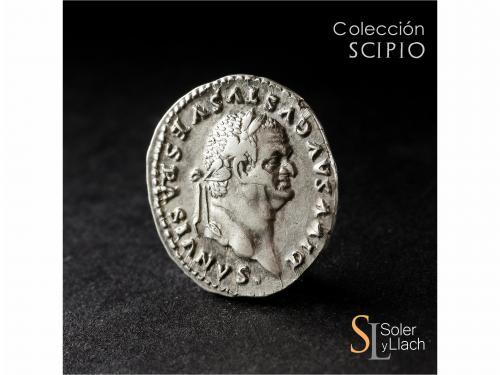 IMPERIO ROMANO. Denario. Acuñada el 80-81 d.C. VESPASIANO. A