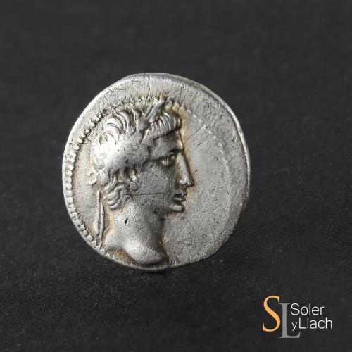 IMPERIO ROMANO. Denario. Desde 27 a.C. AUGUSTO. Capricornio