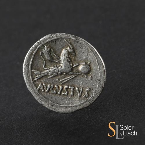 IMPERIO ROMANO. Denario. Desde 27 a.C. AUGUSTO. Capricornio