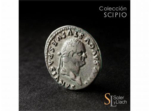 IMPERIO ROMANO. Denario. Acuñada el 80-81 d.C. VESPASIANO. A