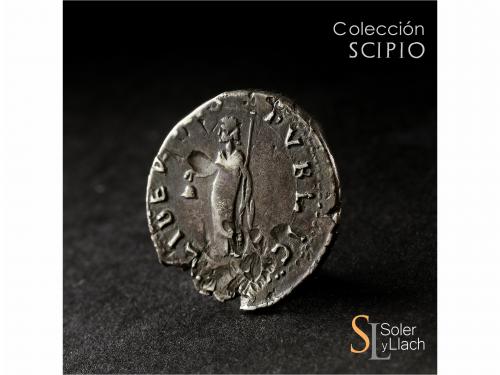 IMPERIO ROMANO. Denario. Acuñada el 69 d.C. VESPASIANO. Anv.