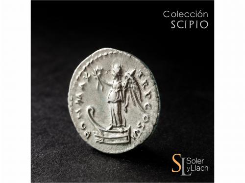 IMPERIO ROMANO. Denario. Acuñada el 69 d.C. VESPASIANO. Anv.