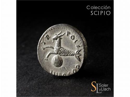 IMPERIO ROMANO. Denario. Acuñada el 69 d.C. VESPASIANO. Anv.