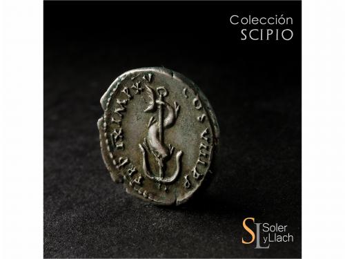 IMPERIO ROMANO. Denario. Acuñada el 79 d.C. TITO. Anv.: IMP.