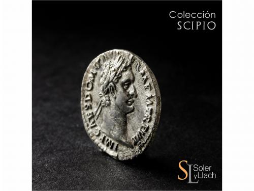 IMPERIO ROMANO. Denario. Acuñada el 88-89 d.C. DOMICIANO. An