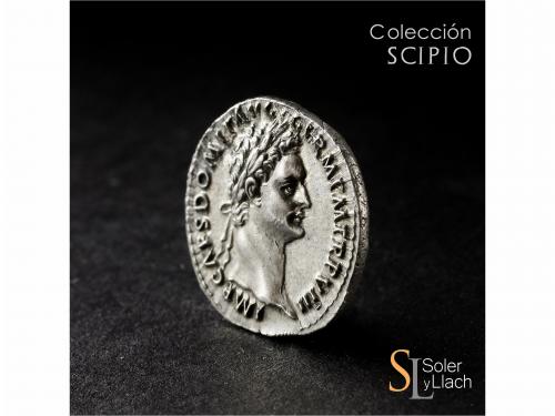 IMPERIO ROMANO. Denario. Acuñada el 88-89 d.C. DOMICIANO. An