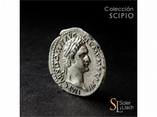 IMPERIO ROMANO. Denario. Acuñada el 92-93 d.C. DOMICIANO. An