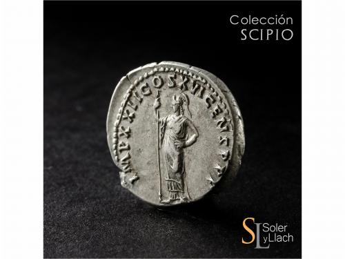 IMPERIO ROMANO. Denario. Acuñada el 92-93 d.C. DOMICIANO. An