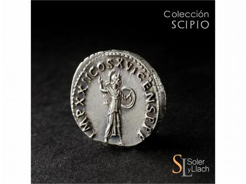 IMPERIO ROMANO. Denario. Acuñada el 93-94 d.C. DOMICIANO. An