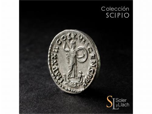 IMPERIO ROMANO. Denario. Acuñada el 94-95 d.C. DOMICIANO. An