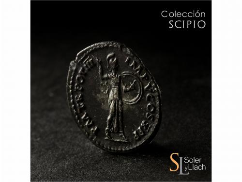 IMPERIO ROMANO. Denario. Acuñada el 83-85 d.C. DOMICIANO. An