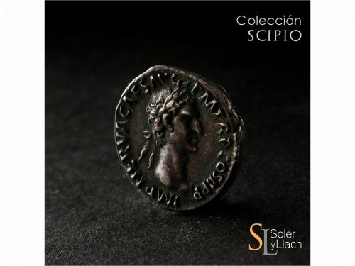 IMPERIO ROMANO. Denario. Acuñada el 96 d.C. NERVA. Anv.: IMP