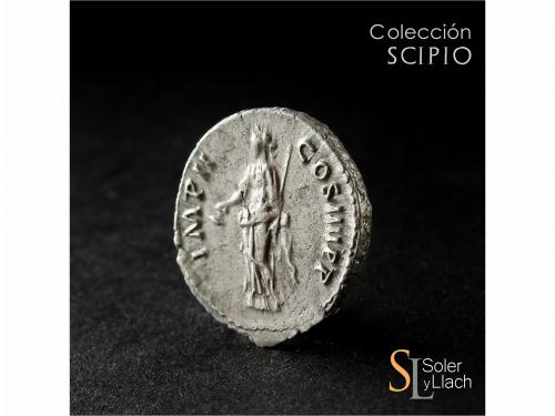 IMPERIO ROMANO. Denario. Acuñada el 97-98 d.C. NERVA. Anv.: 