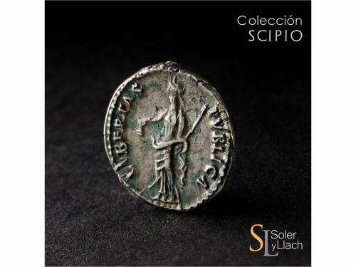 IMPERIO ROMANO. Denario. Acuñada el 96 d.C. NERVA. Anv.: IMP