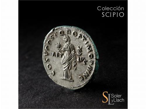 IMPERIO ROMANO. Denario. Acuñada el 103-112 d.C. TRAJANO. An