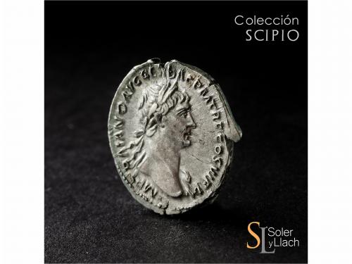 IMPERIO ROMANO. Denario. Acuñada el 112-117 d.C. TRAJANO. An