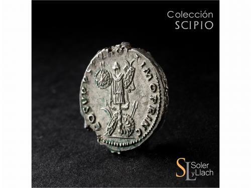 IMPERIO ROMANO. Denario. Acuñada el 103-112 d.C. TRAJANO. An