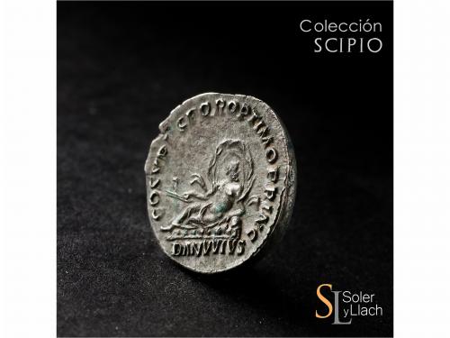 IMPERIO ROMANO. Denario. Acuñada el 103-112 d.C. TRAJANO. An