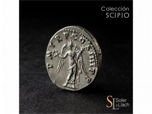 IMPERIO ROMANO. Denario. Acuñada el 98-111 d.C. TRAJANO. Anv