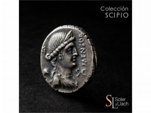 REPÚBLICA ROMANA. Denario. 75 a.C. FARSULEIA. L. Farsuleius 