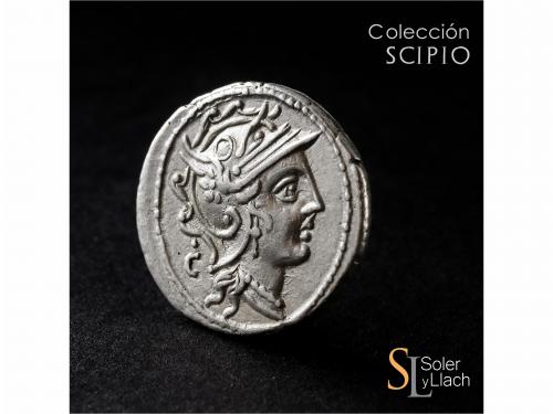 REPÚBLICA ROMANA. Denario. 101 a.C. FUNDANIA. C. Fundanius. 