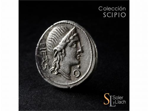 REPÚBLICA ROMANA. Denario. 108-107 a.C. HERENNIA. Marcus Her