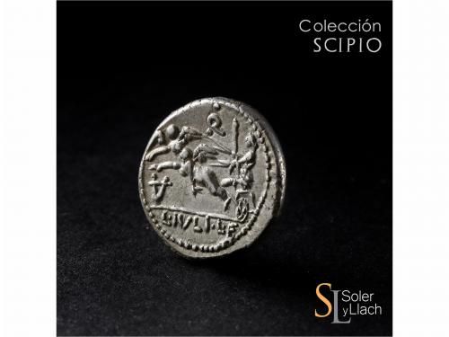 REPÚBLICA ROMANA. Denario. 103 a.C. JULIA. L. Julius L. f. C